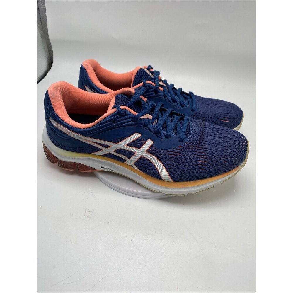 Asics Gel Pulse 11 Women Size 9 Blue Athletic Running Shoes 3676 - Picture 2 of 16